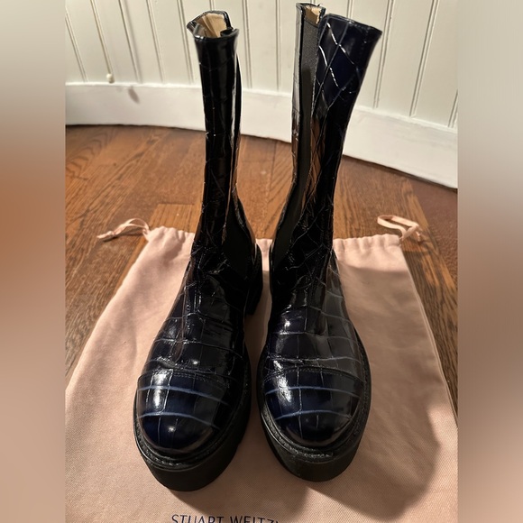 Stuart Weitzman sz 5.5 Presley Ultralift Chelsea boot - Picture 2 of 3